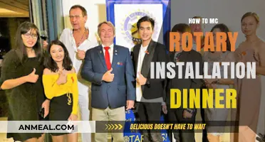 Mastering the Art of MCing Rotary Installation Dinners: A Comprehensive Guide