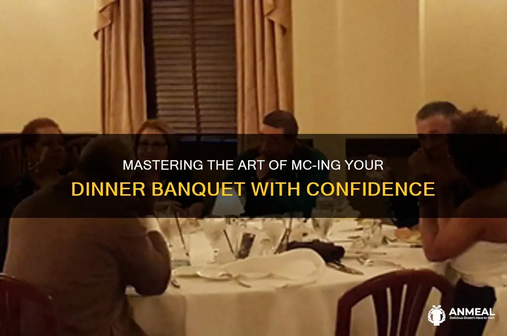 how to mc your own dinner banquet