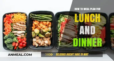 Effortless Meal Planning: Simplify Lunch and Dinner Prep