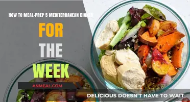 Meal-Prep Mastery: 5 Mediterranean Dinners for a Stress-Free Week