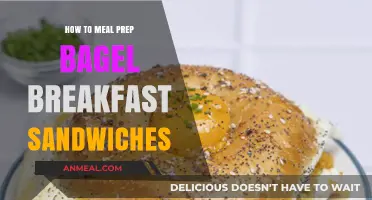 Quick & Easy Meal Prep: Bagel Breakfast Sandwiches for Busy Mornings