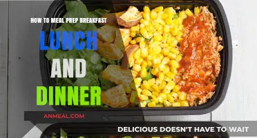 Master Meal Prep: Breakfast, Lunch, Dinner Made Easy