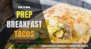 Quick & Easy Breakfast Tacos: Master Meal Prep Tips