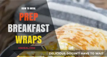 Quick & Healthy Breakfast Wraps: Meal Prep Tips for Busy Mornings