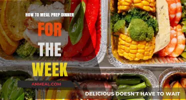 Effortless Weekly Dinner Prep: Tips for Stress-Free Meal Planning