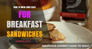 Quick Egg Meal Prep Tips for Delicious Breakfast Sandwiches