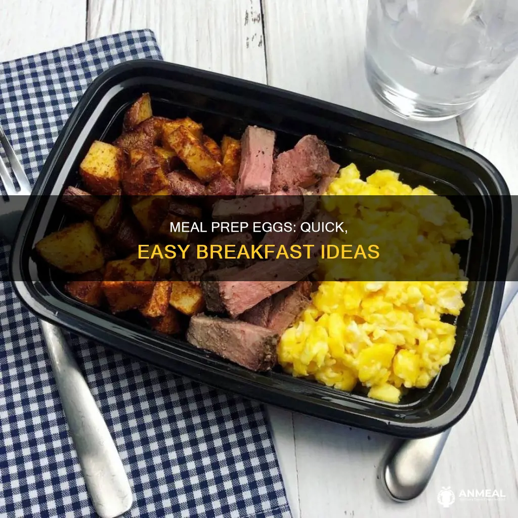 how to meal prep eggs for breakfast