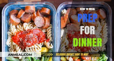 Effortless Dinner Meal Prep: Tips for Quick, Healthy Weeknight Meals
