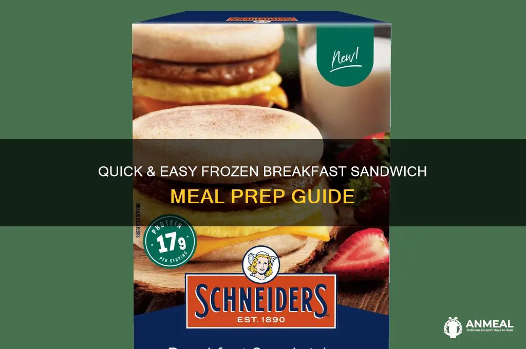 how to meal prep frozen breakfast sandwiches