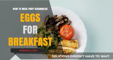 Quick & Easy Scrambled Egg Meal Prep for Busy Mornings