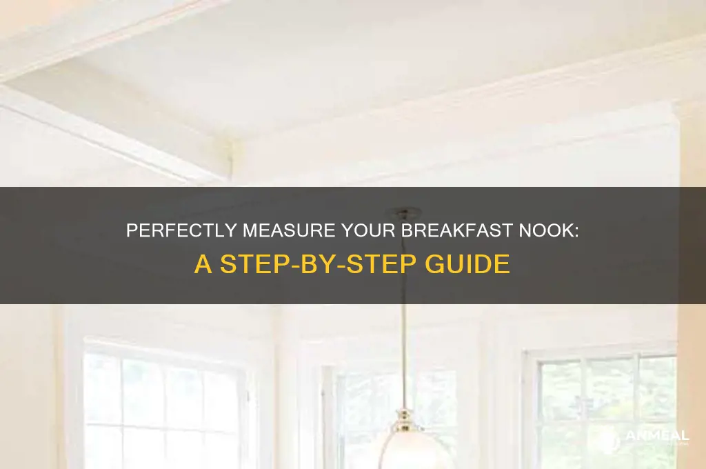 how to measure a breakfast nook