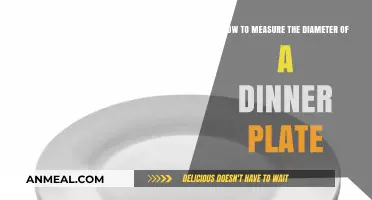 Accurately Measuring Your Dinner Plate's Diameter: A Simple Step-by-Step Guide