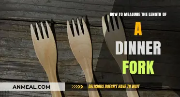 Accurately Measuring Your Dinner Fork's Length: A Simple Guide
