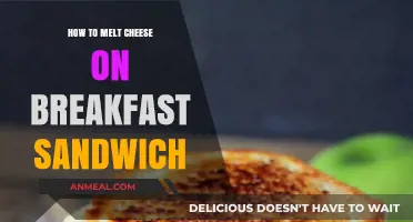 Perfectly Melting Cheese: Mastering the Art of Breakfast Sandwiches