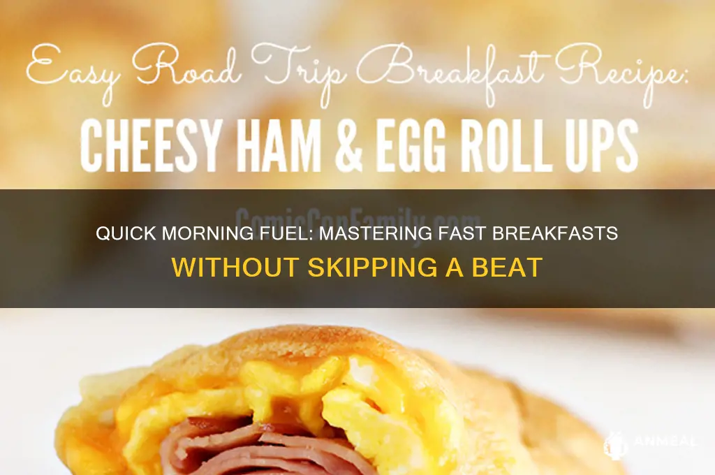 how to mfast and still have breakfast
