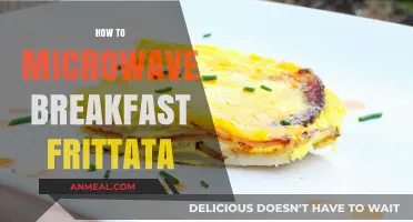 Quick & Easy Microwave Breakfast Frittata Recipe for Busy Mornings