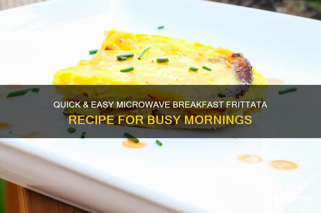 how to microwave breakfast frittata