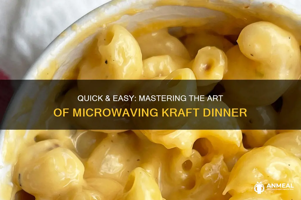 how to microwave kraft dinner