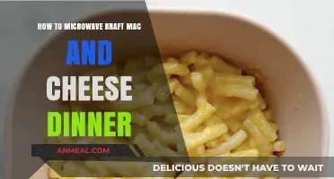 Quick & Easy: Perfectly Microwaving Kraft Mac and Cheese Dinner