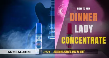 Mastering the Art of Mixing Dinner Lady Concentrate for Perfect Vape Flavors