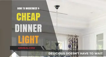 Revamp Your Budget Dinner Light: Easy Modern Upgrades for Instant Style