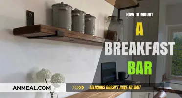Easy Steps to Mount a Breakfast Bar in Your Kitchen