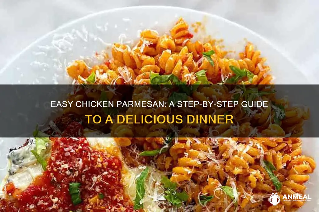 how to mzkechicken parm dinner