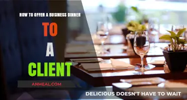 Mastering the Art of Hosting a Successful Business Dinner for Clients