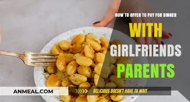 Dining Etiquette: Graciously Offering to Pay for Dinner with Her Parents