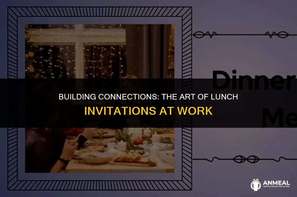how to offer to take collegue to lunch