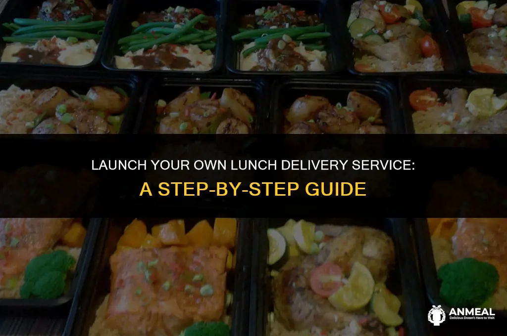 how to open a lunch delivery service