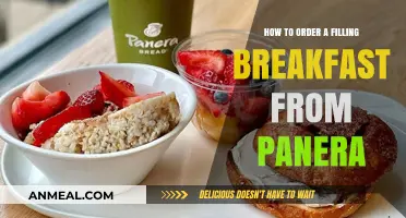 Mastering the Art of Ordering a Filling Breakfast at Panera