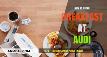 Ordering Breakfast at Audi: A Step-by-Step Guide for Customers