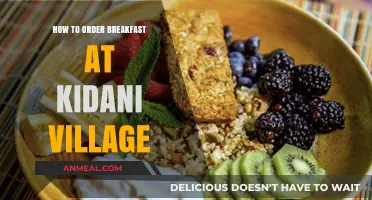 Mastering Breakfast Orders at Kidani Village: A Step-by-Step Guide