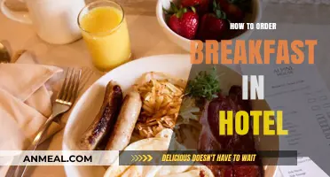 Mastering the Art of Ordering Breakfast in Your Hotel Room