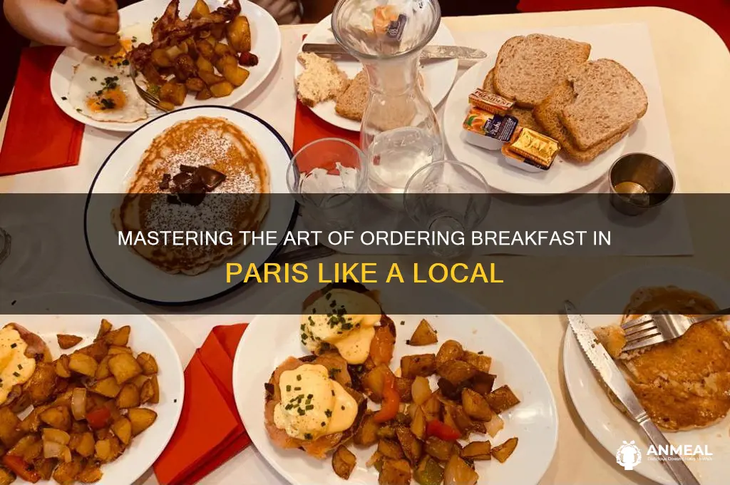 how to order breakfast in paris