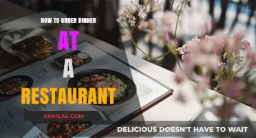 Mastering the Art of Ordering Dinner at a Restaurant