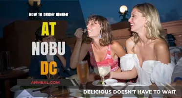 Mastering the Art of Ordering Dinner at Nobu DC