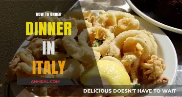 Mastering the Art of Ordering Dinner in Italy Like a Local