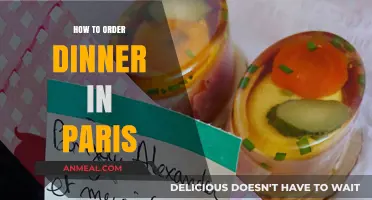 Mastering Parisian Dining: A Guide to Ordering Dinner in Paris