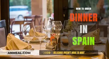 Mastering Spanish Dining: A Guide to Ordering Dinner in Spain
