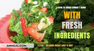 Fresh Dinner at Home: Easy Steps to Order Quality Ingredients