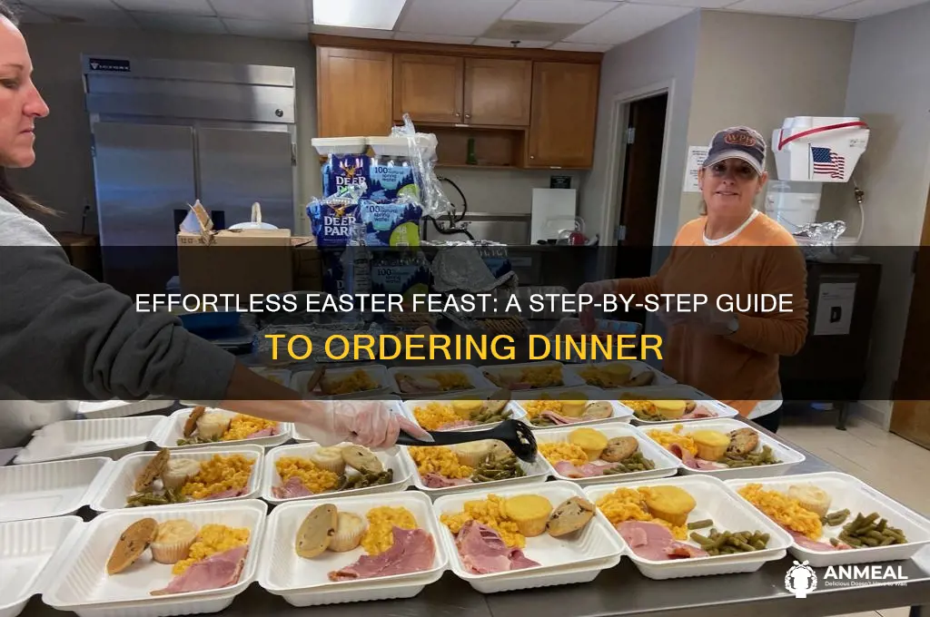 how to order easter dinner