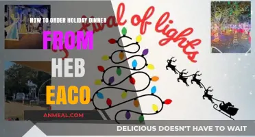 Effortless Holiday Feast: Ordering Your H-E-B Eaco Dinner Made Simple