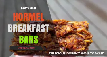 Easy Steps to Order Hormel Breakfast Bars Online or In-Store