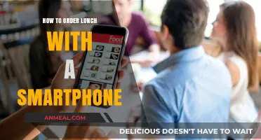 Seamless Lunch Orders: Your Smartphone's Guide to Easy Eating