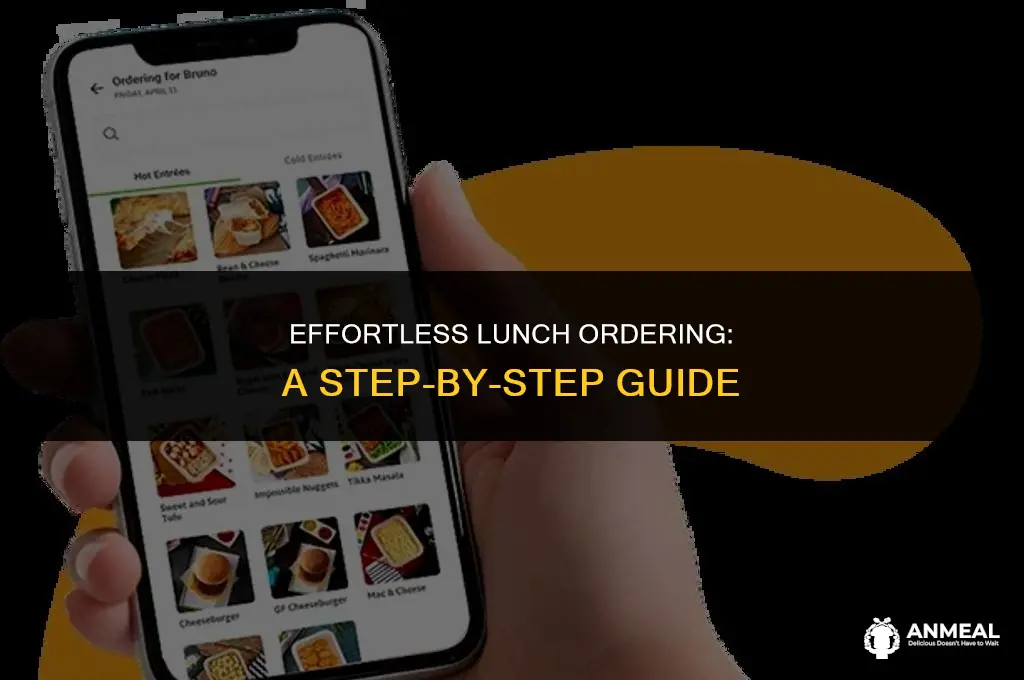 how to order lunch