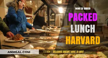 Harvard's Hassle-Free Packed Lunch Ordering Guide