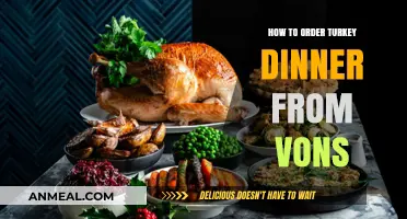 Easy Steps to Order a Delicious Turkey Dinner from Vons
