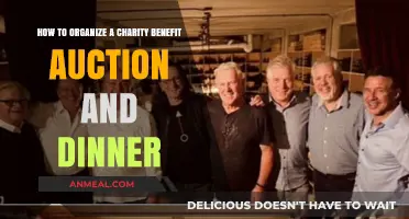 Organizing a Successful Charity Benefit Auction and Dinner: A Step-by-Step Guide